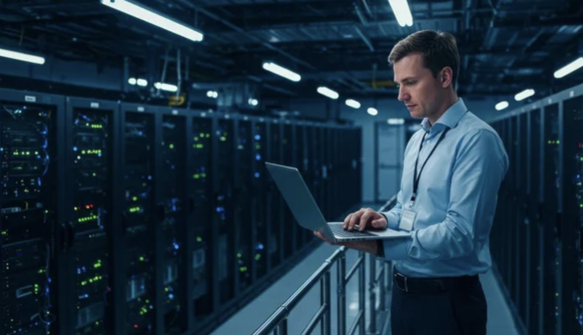 Engineer managing multi-vendor data center infrastructure